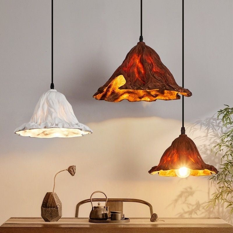 Leaf Pendant Lamp Resin Leaf Lighting