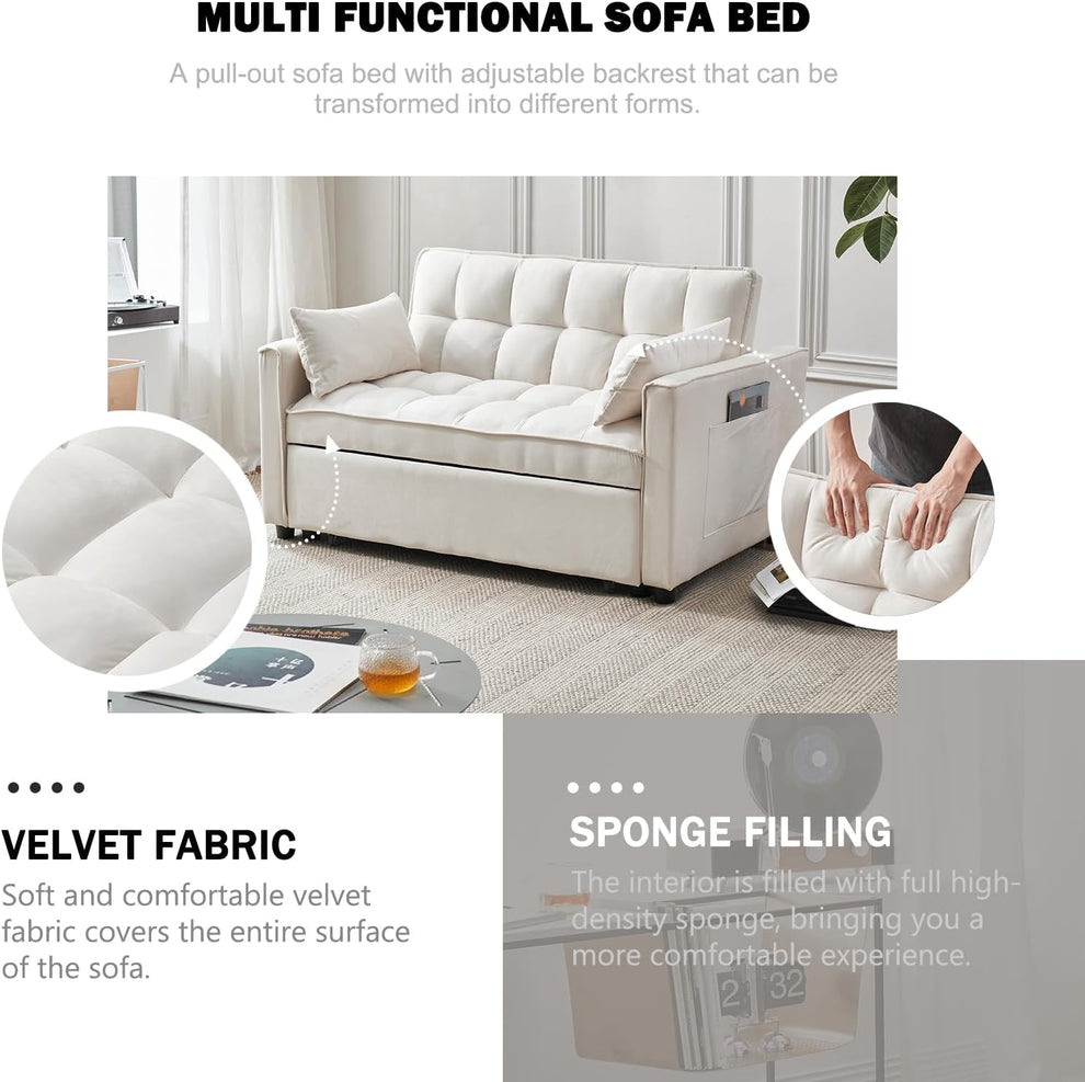 3-in-1 Design Sleeper Sofa
