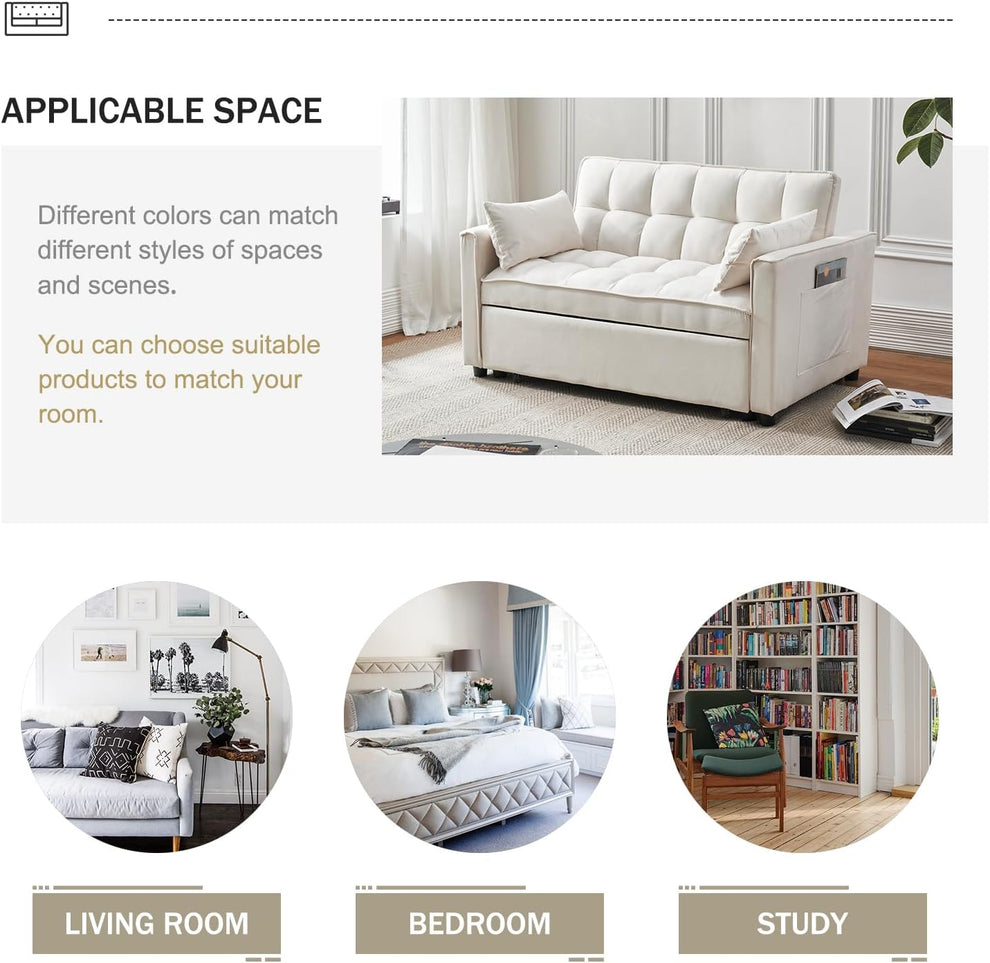 3-in-1 Design Sleeper Sofa