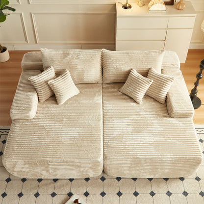 81" Boneless Sofa Sleeper Couch