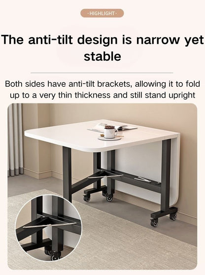 Multifunctional small apartment folding table
