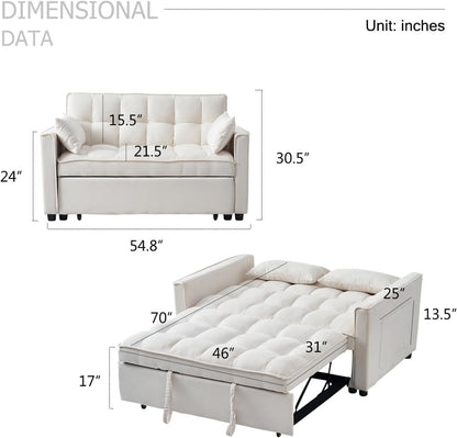 3-in-1 Design Sleeper Sofa