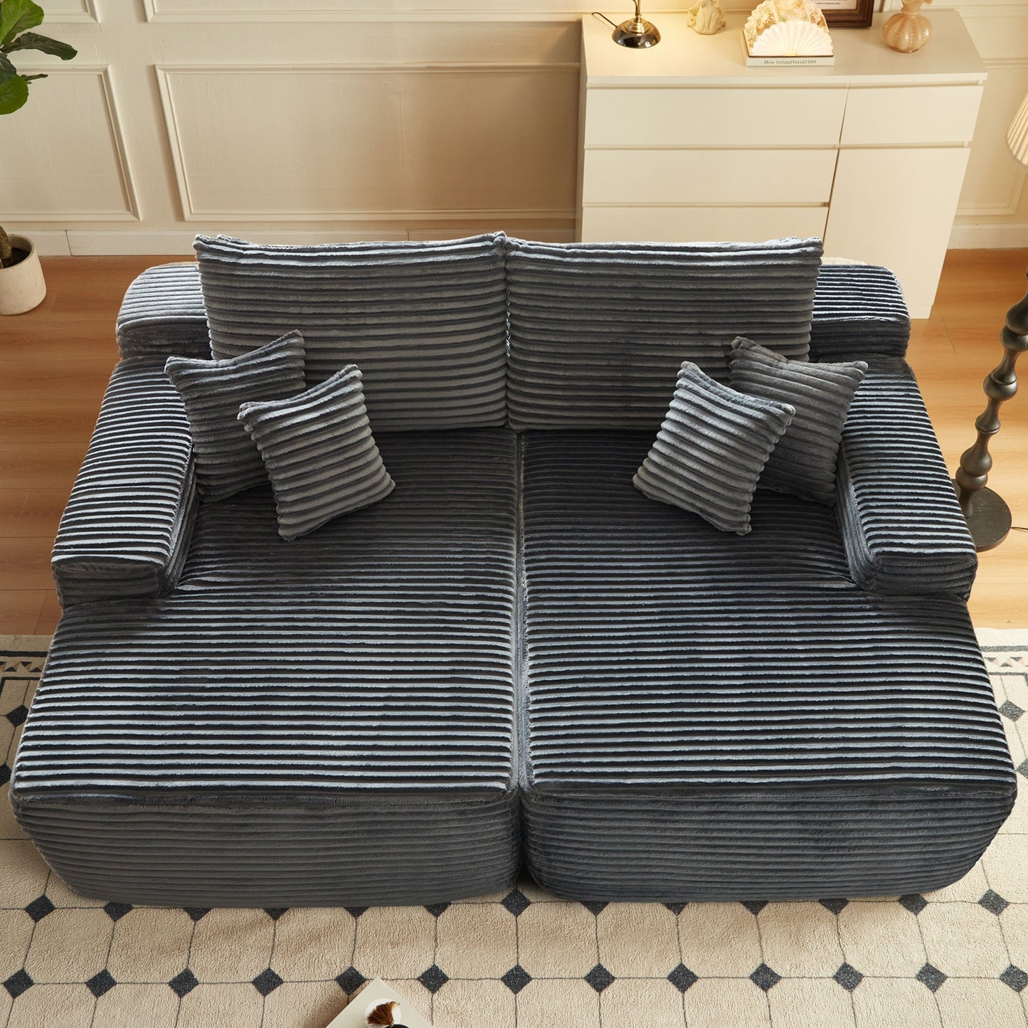81" Boneless Sofa Sleeper Couch