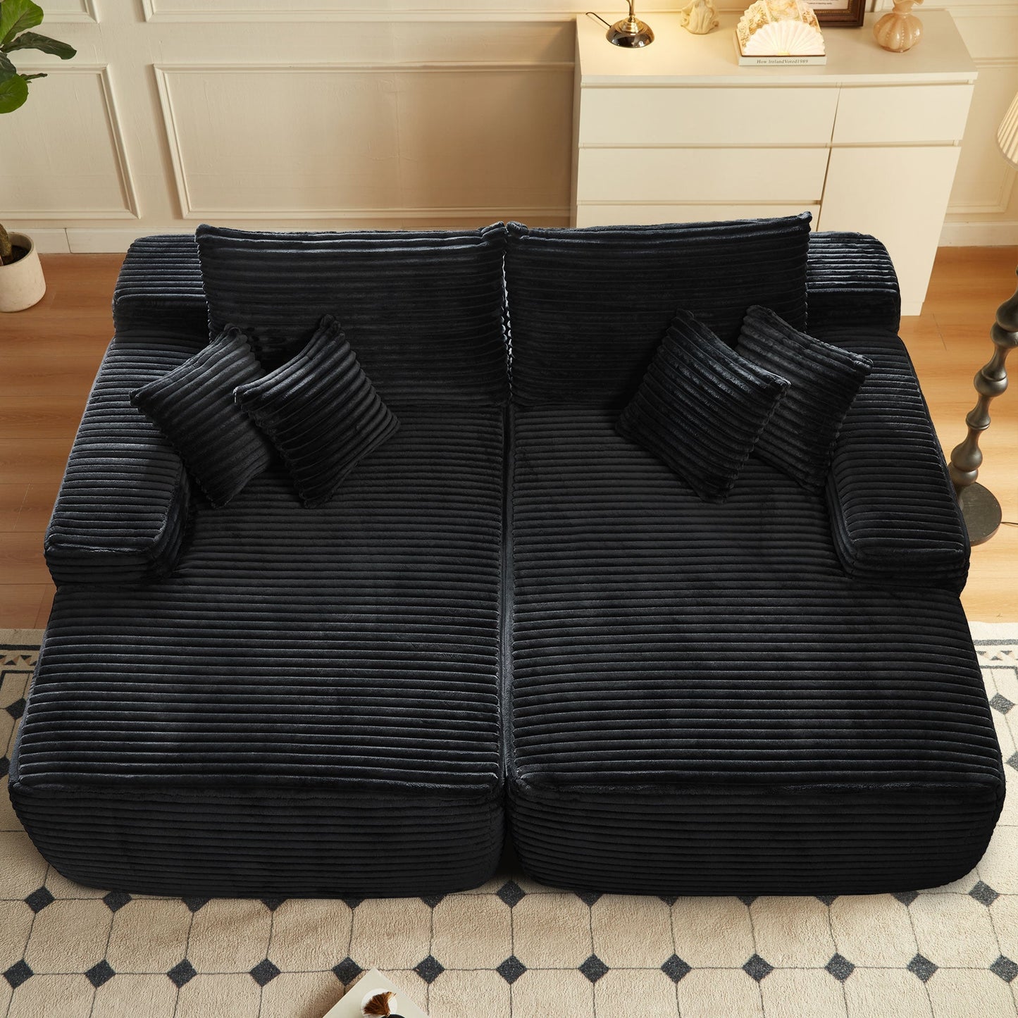 81" Boneless Sofa Sleeper Couch