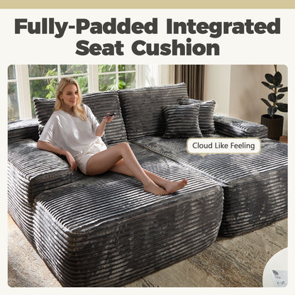 81" Boneless Sofa Sleeper Couch