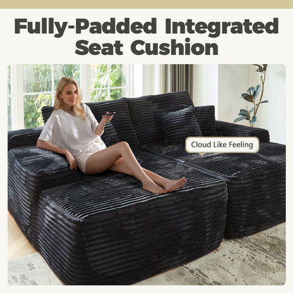 81" Boneless Sofa Sleeper Couch