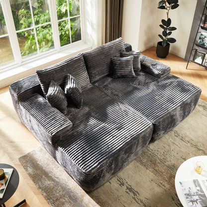 81" Boneless Sofa Sleeper Couch