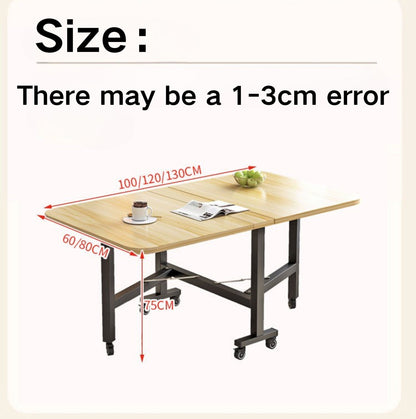 Multifunctional small apartment folding table